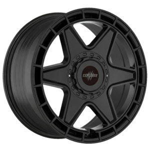 Black Wolf 3 Matt Black 8.0x17” I 1250kg Load Rating - VW T7 Transporter & Ford Transit Custom (6x120)