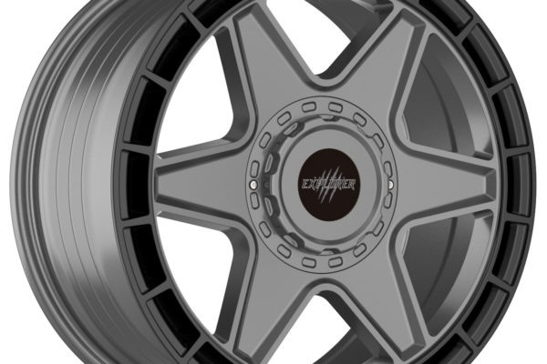 Black Wolf 3 Matt Gunmetal Centre