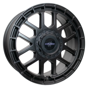 Black Wolf 4 Matt Black 8.0x17” I 1250kg Load Rating - VW T5 / T6 Transporter