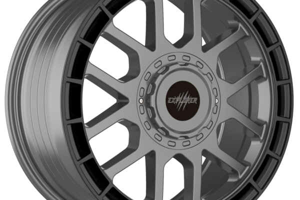 Black Wolf 4 Matt Gunmetal Centre