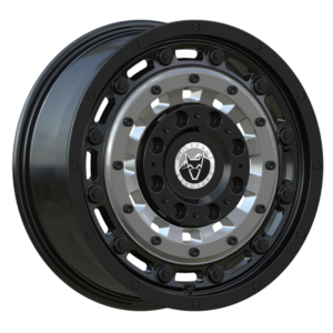 Overland 2 Matt Gunmetal Centre 8.0x18” I 1400kg Load Rating - VW T7 Transporter & Ford Transit Custom (6x120)