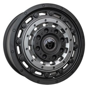 Overland 2 Matt Gunmetal Centre 8.0x18” I 1400kg Load Rating - VW T5 / T6 Transporter