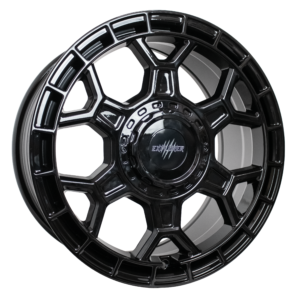 Black Wolf 1 Gloss Black 8.0x17” I 1250kg Load Rating - VW T5 / T6 Transporter (Copy)