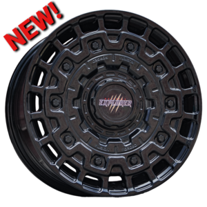 Wolverine Gloss Black 8.0x17” I 1250kg Load Rating - Vauxhall Vivaro C