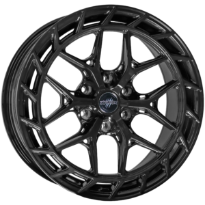 Titan X Gloss Raven Black 9.0x20” I 1250kg Load Rating - VW T7 Transporter & Ford Transit Custom (6x120)
